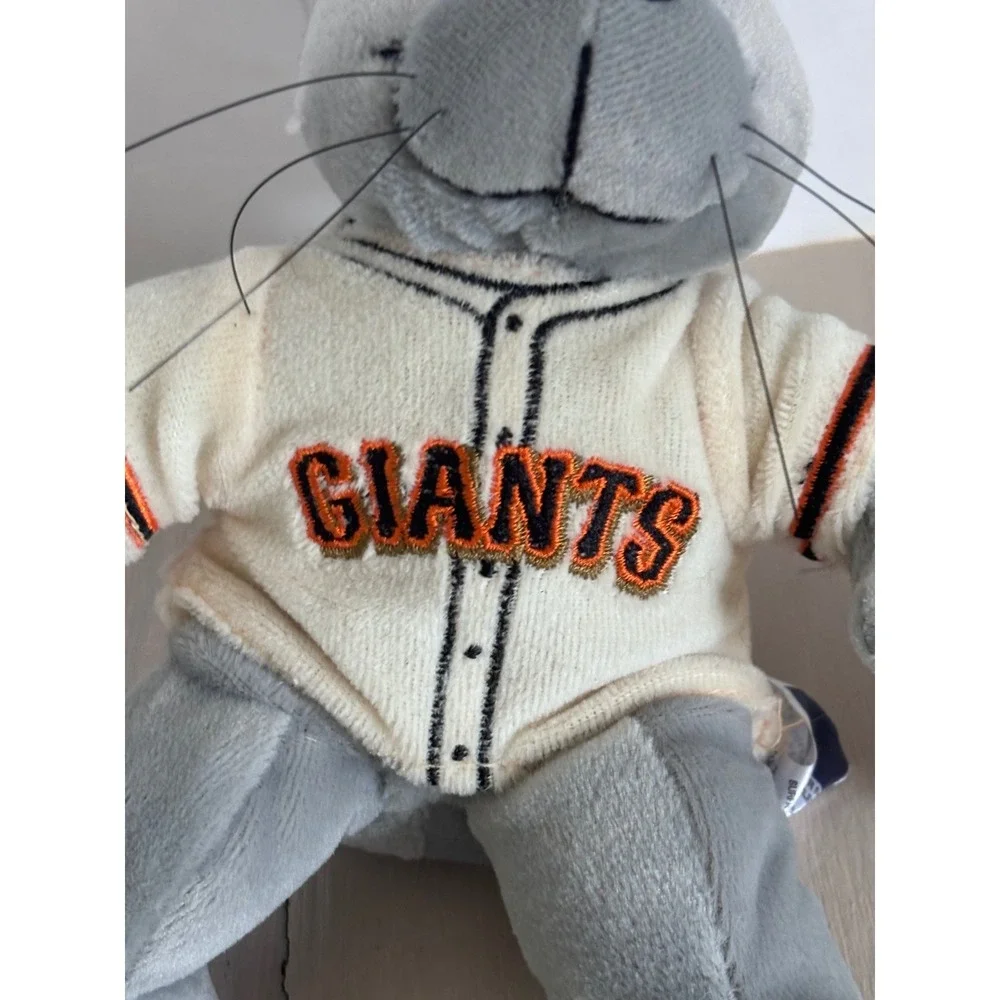 San Francisco Giants Lou Seal Plush MLB Forever Collectibles Bean Bag Mascot NEW